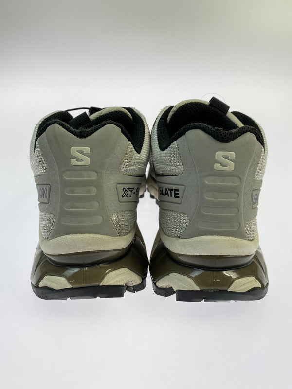 【中古品】【レディース】 SALOMON サロモン XT-SLATE SNEAKER 474605 ローカットスニーカー 靴 166-251231-kk-26-min カラー：GRAY/GHOST GRAY/BLACK 万代Net店