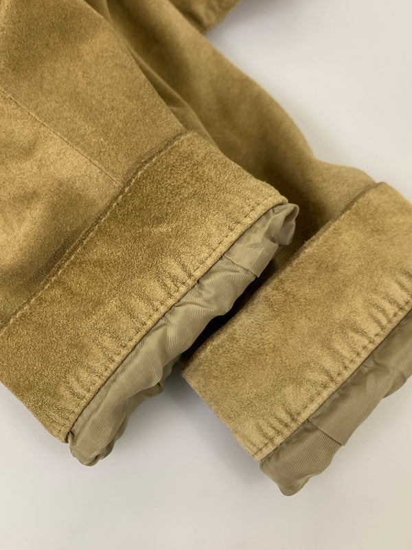 【中古品】【メンズ】 OLD GAP オールドギャップ SUEDE LEATHER TRUCKER JACKET スエード レザー トラッカージャケット アウター 146-260107-kk-25-min サイズ：表記なし 下記参照 カラー：ベージュ 万代Net店