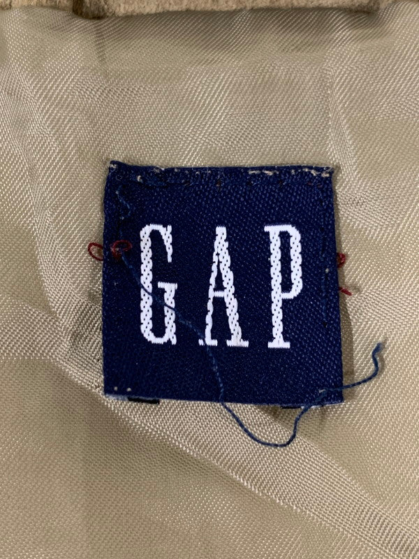 【中古品】【メンズ】 OLD GAP オールドギャップ SUEDE LEATHER TRUCKER JACKET スエード レザー トラッカージャケット アウター 146-260107-kk-25-min サイズ：表記なし 下記参照 カラー：ベージュ 万代Net店