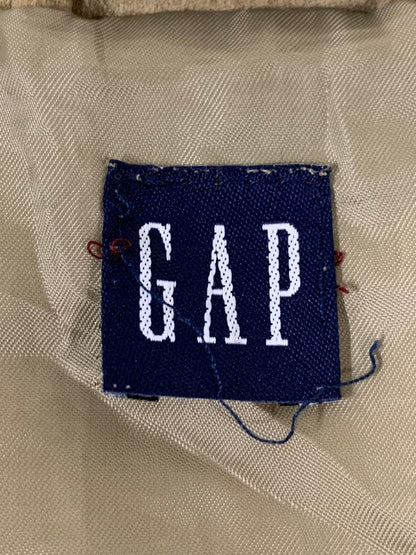【中古品】【メンズ】 OLD GAP オールドギャップ SUEDE LEATHER TRUCKER JACKET スエード レザー トラッカージャケット アウター 146-260107-kk-25-min サイズ：表記なし 下記参照 カラー：ベージュ 万代Net店