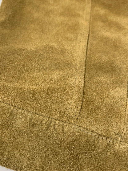 【中古品】【メンズ】 OLD GAP オールドギャップ SUEDE LEATHER TRUCKER JACKET スエード レザー トラッカージャケット アウター 146-260107-kk-25-min サイズ：表記なし 下記参照 カラー：ベージュ 万代Net店