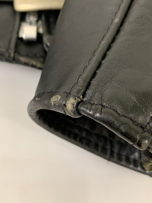 【中古品】【メンズ】 schott ショット 80-90's 618 LEATHER DOUBLE RIDERES JACKET 80-90年代 レザー ダブルライダースジャケット アウター 145-260107-kk-39-min サイズ：42 カラー：ブラック 万代Net店