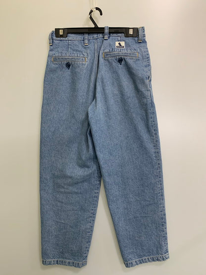 【中古品】【メンズ】 DESCENDANT ディセンダント DC-3 DENIM TROUSERS DC-3 デニムトラウザーズ ボトムス デニムパンツ 153-260107-kk-42-min サイズ：1 カラー：ライトインディゴ 万代Net店