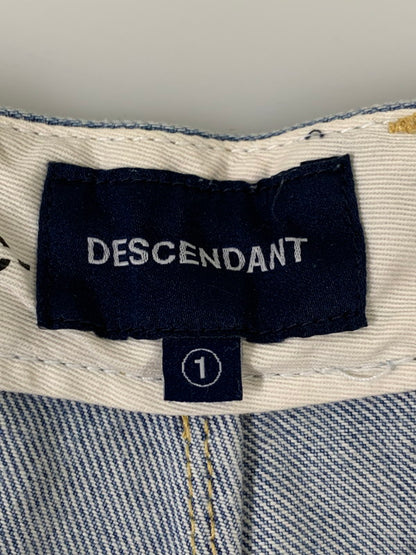 【中古品】【メンズ】 DESCENDANT ディセンダント DC-3 DENIM TROUSERS DC-3 デニムトラウザーズ ボトムス デニムパンツ 153-260107-kk-42-min サイズ：1 カラー：ライトインディゴ 万代Net店