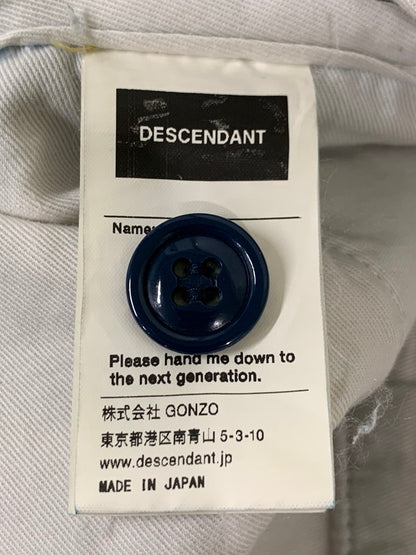 【中古品】【メンズ】 DESCENDANT ディセンダント DC-3 DENIM TROUSERS DC-3 デニムトラウザーズ ボトムス デニムパンツ 153-260107-kk-42-min サイズ：1 カラー：ライトインディゴ 万代Net店