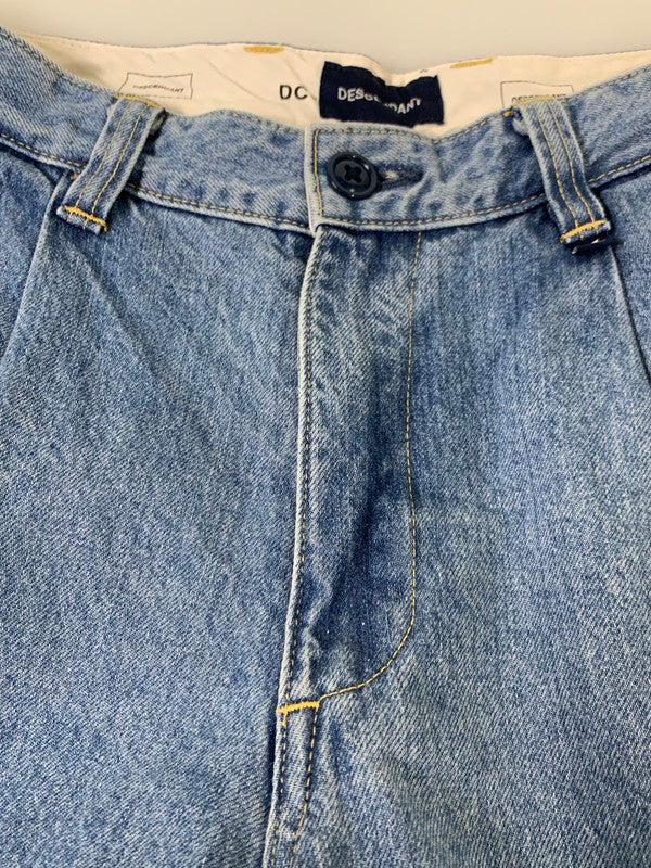 【中古品】【メンズ】 DESCENDANT ディセンダント DC-3 DENIM TROUSERS DC-3 デニムトラウザーズ ボトムス デニムパンツ 153-260107-kk-42-min サイズ：1 カラー：ライトインディゴ 万代Net店