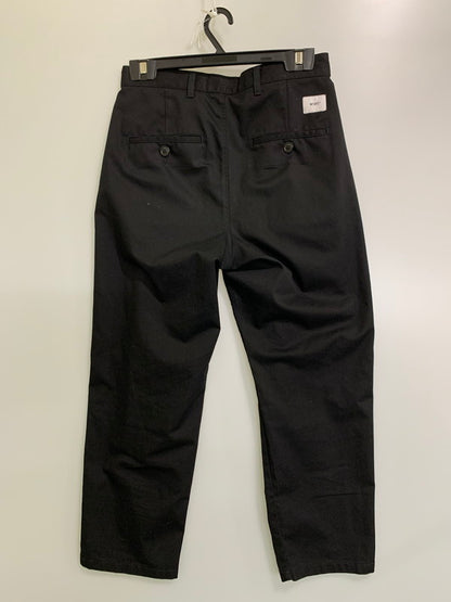 【中古品】【メンズ】 WTAPS ダブルタップス 23AW TRDT1802/TROUSERS/CTPL.TWILL TROUSERS CTPL. TWILL 232TQDT-PTM06 2タックトラウザーズ ボトムス パンツ 153-260107-kk-43-min サイズ：1 カラー：ブラック 万代Net店