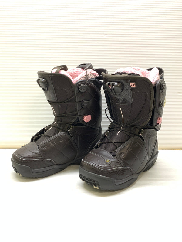 【現状渡し品】【レディース】 SALOMON LILY サロモン リリー スノーボードブーツ スノボ靴 レディース 23.5 118-260920-ta-02-min 万代Net店