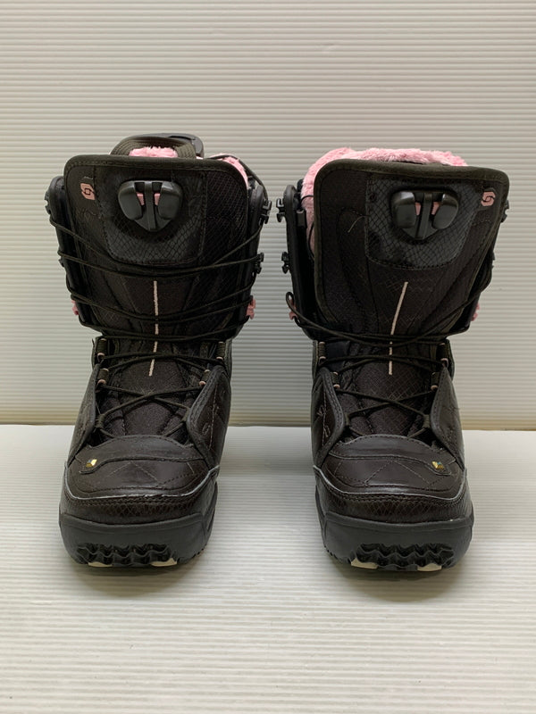 【現状渡し品】【レディース】 SALOMON LILY サロモン リリー スノーボードブーツ スノボ靴 レディース 23.5 118-260920-ta-02-min 万代Net店