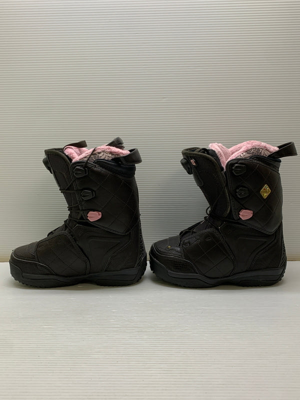【現状渡し品】【レディース】 SALOMON LILY サロモン リリー スノーボードブーツ スノボ靴 レディース 23.5 118-260920-ta-02-min 万代Net店