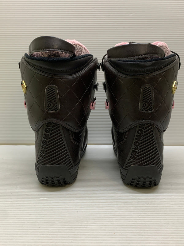 【現状渡し品】【レディース】 SALOMON LILY サロモン リリー スノーボードブーツ スノボ靴 レディース 23.5 118-260920-ta-02-min 万代Net店