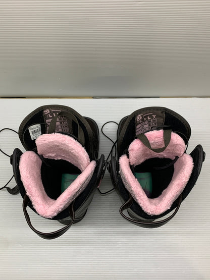 【現状渡し品】【レディース】 SALOMON LILY サロモン リリー スノーボードブーツ スノボ靴 レディース 23.5 118-260920-ta-02-min 万代Net店