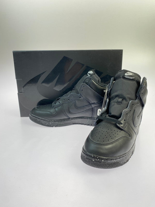 【中古美品】【メンズ】 NIKE ナイキ × UNDERCOVER アンダーカバー DUNK HIGH CHAOS BLACK DQ4121-001 ダンク ハイ カオス スニーカー メンズ シューズ 靴 160-260106-em-32-min サイズ：28.5cm カラー：ブラック 万代Net店