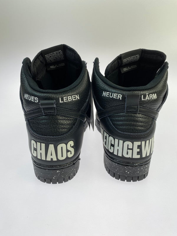 【中古美品】【メンズ】 NIKE ナイキ × UNDERCOVER アンダーカバー DUNK HIGH CHAOS BLACK DQ4121-001 ダンク ハイ カオス スニーカー メンズ シューズ 靴 160-260106-em-32-min サイズ：28.5cm カラー：ブラック 万代Net店