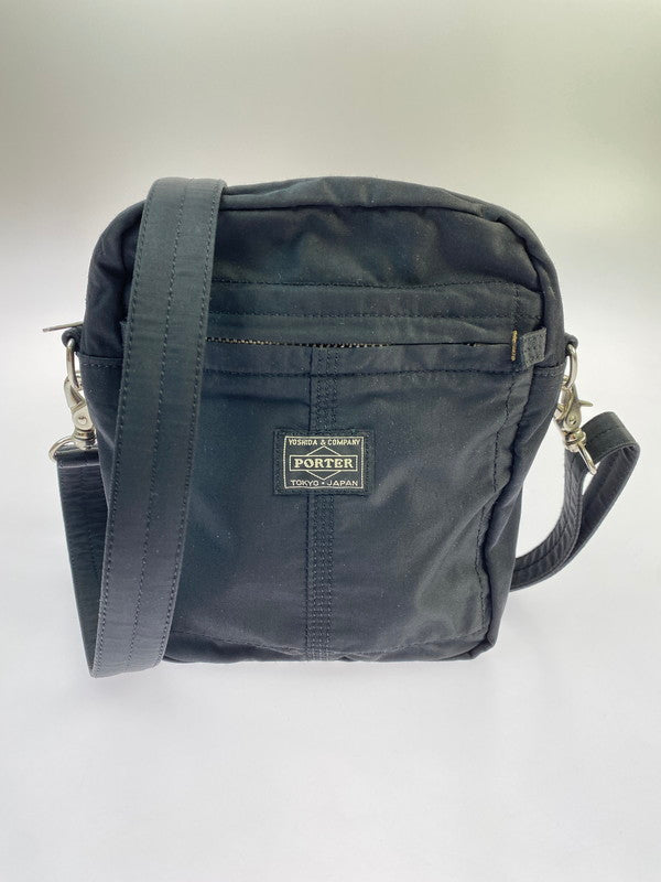【中古品】【メンズ/レディース】 PORTER ポーター MILE SHOULDER BAG マイル ショルダーバッグ カバン 188-260108-yn-03-min カラー：ブラック 万代Net店