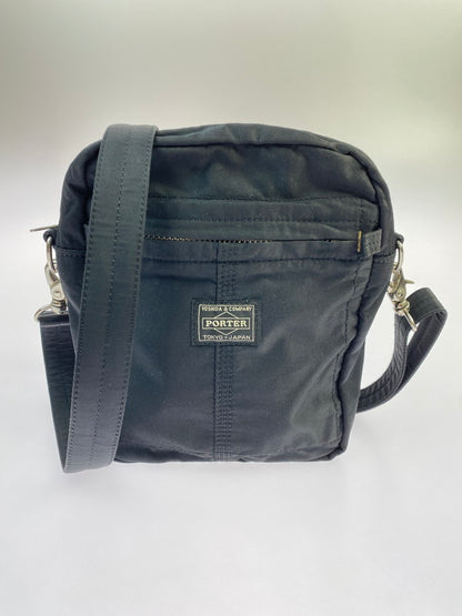 【中古品】【メンズ/レディース】 PORTER ポーター MILE SHOULDER BAG マイル ショルダーバッグ カバン 188-260108-yn-03-min カラー：ブラック 万代Net店