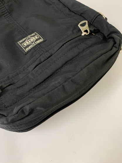 【中古品】【メンズ/レディース】 PORTER ポーター MILE SHOULDER BAG マイル ショルダーバッグ カバン 188-260108-yn-03-min カラー：ブラック 万代Net店