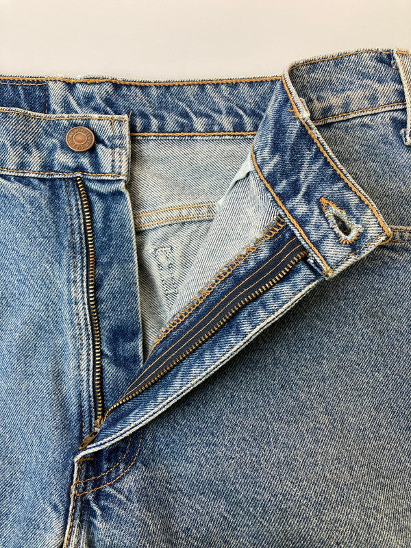 【中古品】【メンズ】 Levi's リーバイス 90's 560 LOOSE FIT TAPERED LEG DENIM PANTS 90年代 560 ルーズフィット テーパード レグ デニムパンツ ボトムス ジーンズ ボタン裏刻印918 157-260107-kk-64-min サイズ：32 カラー：ライトインディゴ 万代Net店