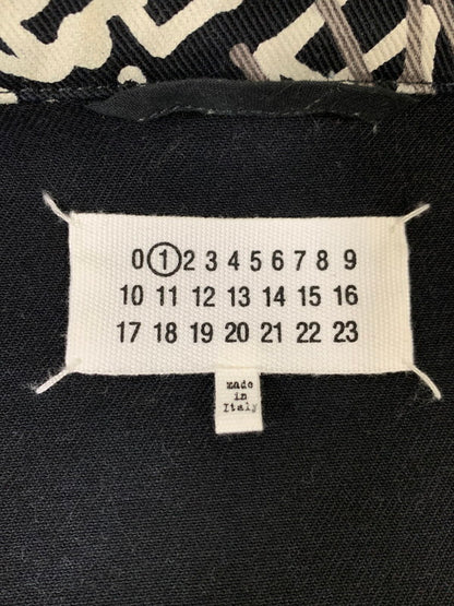 【中古品】【レディース】 MAISON MARGIELA メゾンマルジェラ 20AW PAINT DENIM TRACKER JACKET S51AM0390 S30683 ペイントデニム トラッカージャケット ライトアウター Gジャン 141-260107-kk-31-min サイズ：XS カラー：ブラック 万代Net店
