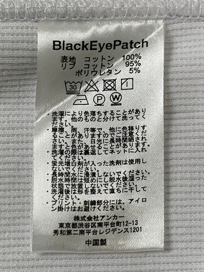 【中古品】【メンズ】 THE BLACK EYE PATCH ザ ブラックアイパッチ 22AW KAMON HOODIE BEPFW22TP41 カモンフーディー トップス プルオーバーパーカー 142-260107-kk-36-min サイズ：XL カラー：ホワイト 万代Net店