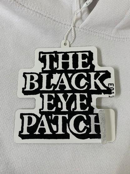 【中古品】【メンズ】 THE BLACK EYE PATCH ザ ブラックアイパッチ 22AW KAMON HOODIE BEPFW22TP41 カモンフーディー トップス プルオーバーパーカー 142-260107-kk-36-min サイズ：XL カラー：ホワイト 万代Net店