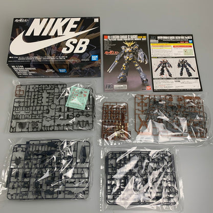 【現状渡し品】 機動戦士ガンダムユニコーン 1/144 HG RX-0 ユニコーンガンダム2号機バンシィ(デストロイモード) Ver.NIKE プレミアムバンダイ限定 プラモデル 058-260716-ta-01-min 万代Net店