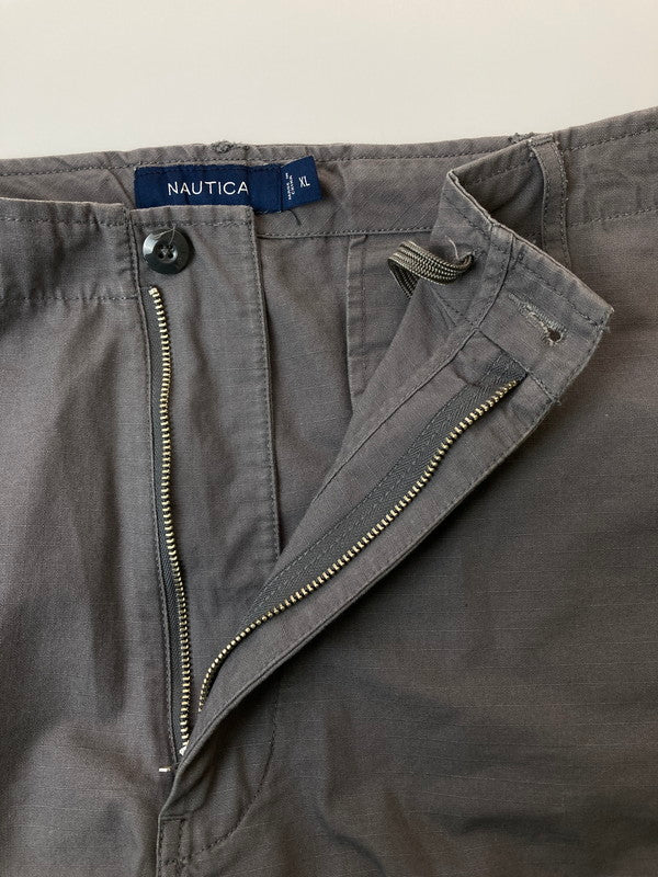【中古品】【メンズ】 NAUTICA ノーティカ BDU MILITARY CARGO PANTS 212-1450 バトルドレスユニフォーム ミリタリーカーゴパンツ ボトムス 145-260107-kk-63-min サイズ：XL カラー：DARK MOKA 万代Net店