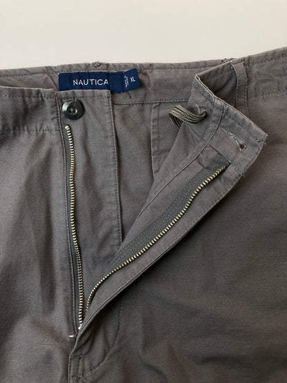 【中古品】【メンズ】 NAUTICA ノーティカ BDU MILITARY CARGO PANTS 212-1450 バトルドレスユニフォーム ミリタリーカーゴパンツ ボトムス 145-260107-kk-63-min サイズ：XL カラー：DARK MOKA 万代Net店
