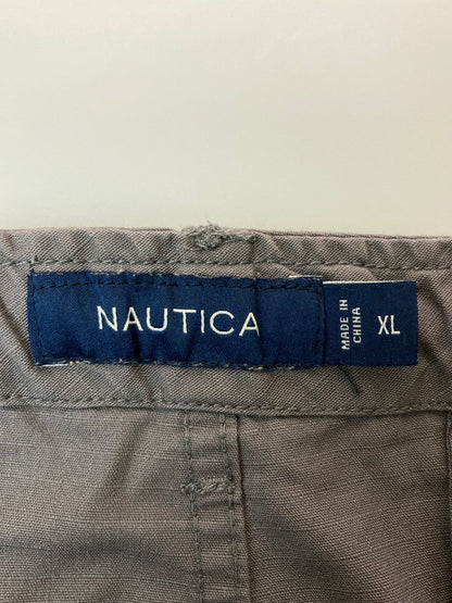 【中古品】【メンズ】 NAUTICA ノーティカ BDU MILITARY CARGO PANTS 212-1450 バトルドレスユニフォーム ミリタリーカーゴパンツ ボトムス 145-260107-kk-63-min サイズ：XL カラー：DARK MOKA 万代Net店