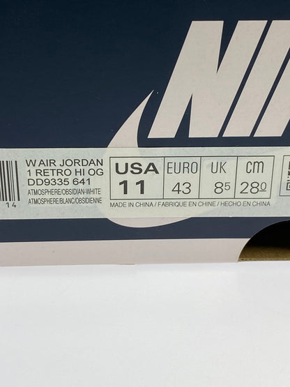 【中古美品】【メンズ】 NIKE ナイキ AIR JORDAN 1 HIGH OG SE ATMOSPHERE DD9335-641 ウィメンズ エアジョーダン1 ハイ OG SE アトモスフィア スニーカー メンズ シューズ 靴 160-260106-em-31-min サイズ：28.0cm カラー：ホワイト/ネイビー/ピンク 万代Net店