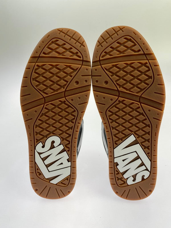 【中古美品】【メンズ】 VANS バンズ HYLANE VN000D269X11 ハイレーン スニーカー 靴 162-260107-kk-08-min カラー：BLACK/WHITE/GUM 万代Net店