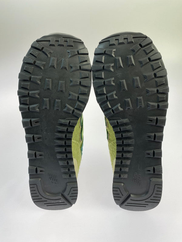 【未使用品】【メンズ】 NEW BALANCE ニューバランス × STRAY RATS ストレイ ラッツ 別注 コラボ ML574RAU スニーカー 靴 162-260107-kk-09-min カラー：GREEN 万代Net店