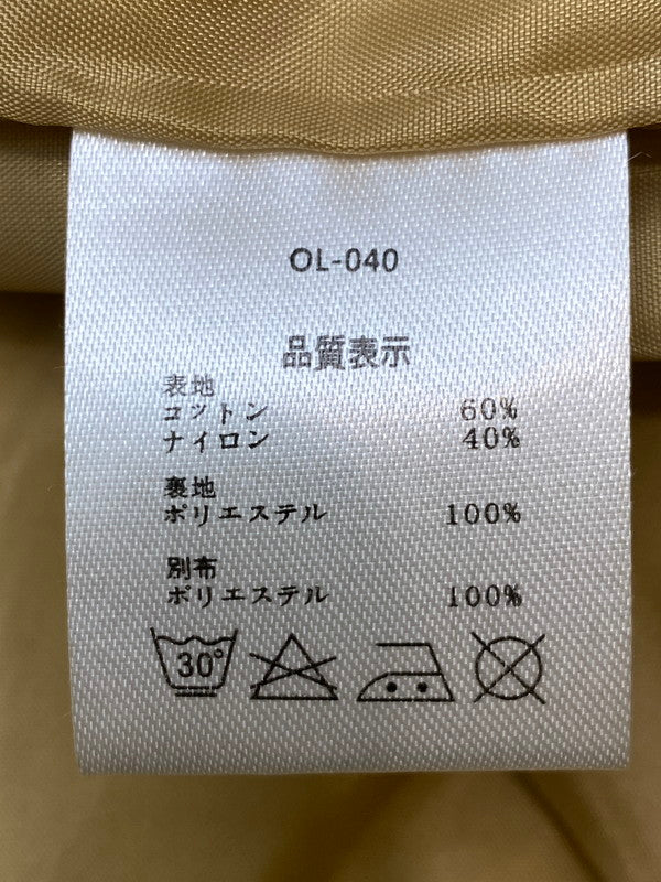 【中古品】【メンズ】 BLUCO ブルコ SKYLINER JACKET OL-040 スカイライナー ジャケット アウター 145-260108-jt-14-min サイズ：S カラー：ベージュ カモフラージュ 万代Net店