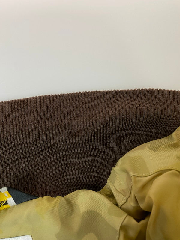 【中古品】【メンズ】 BLUCO ブルコ SKYLINER JACKET OL-040 スカイライナー ジャケット アウター 145-260108-jt-14-min サイズ：S カラー：ベージュ カモフラージュ 万代Net店
