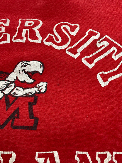 【現状渡し品】【メンズ】 HEALTHKNIT 90's COLLEGE SWEATSHIRT ヘルスニット 90年代 カレッジ スウェットシャツ トレーナー トップス 146-260108-yn-27-min サイズ：L カラー：レッド 万代Net店