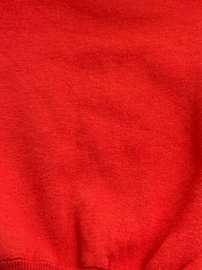 【現状渡し品】【メンズ】 HEALTHKNIT 90's COLLEGE SWEATSHIRT ヘルスニット 90年代 カレッジ スウェットシャツ トレーナー トップス 146-260108-yn-27-min サイズ：L カラー：レッド 万代Net店