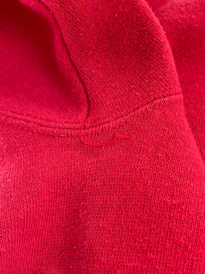 【現状渡し品】【メンズ】 HEALTHKNIT 90's COLLEGE SWEATSHIRT ヘルスニット 90年代 カレッジ スウェットシャツ トレーナー トップス 146-260108-yn-27-min サイズ：L カラー：レッド 万代Net店
