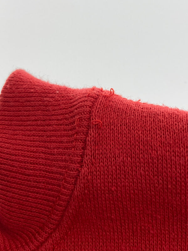 【現状渡し品】【メンズ】 HEALTHKNIT 90's COLLEGE SWEATSHIRT ヘルスニット 90年代 カレッジ スウェットシャツ トレーナー トップス 146-260108-yn-27-min サイズ：L カラー：レッド 万代Net店