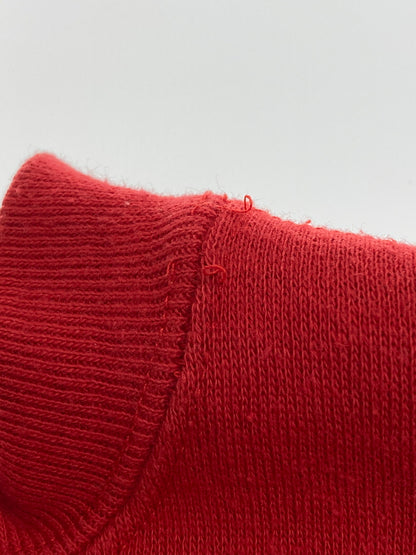 【現状渡し品】【メンズ】 HEALTHKNIT 90's COLLEGE SWEATSHIRT ヘルスニット 90年代 カレッジ スウェットシャツ トレーナー トップス 146-260108-yn-27-min サイズ：L カラー：レッド 万代Net店