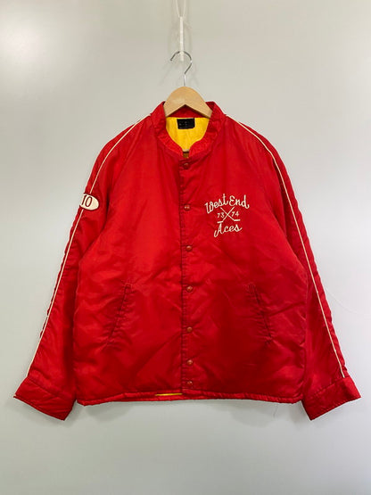 【中古品】【メンズ】 UNKNOWN 推定60-70'S NYLON JACKET ナイロンジャケット アウター 146-260108-jt-05-min サイズ：不明 カラー：レッド 万代Net店