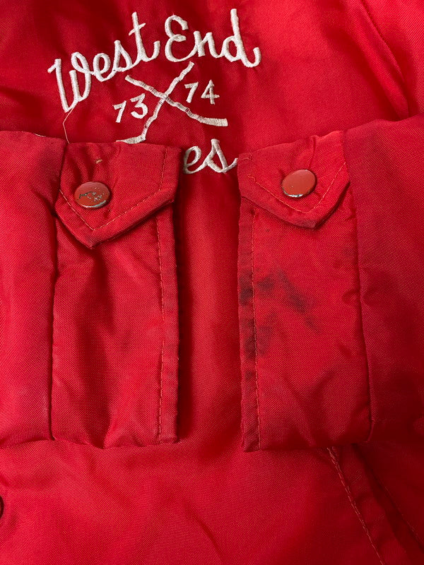 【中古品】【メンズ】 UNKNOWN 推定60-70'S NYLON JACKET ナイロンジャケット アウター 146-260108-jt-05-min サイズ：不明 カラー：レッド 万代Net店