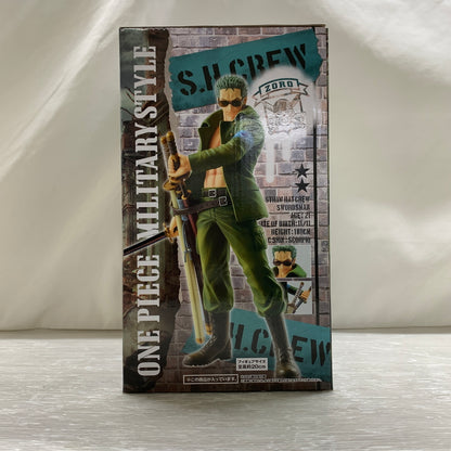 【現状渡し品】 一番くじ ワンピース～military style～　B賞 ゾロフィギュア バンダイナムコ フィギュア 047-260924-em-16-min 万代Net店