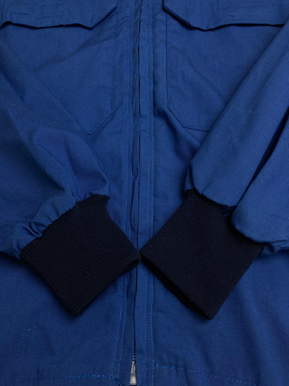 【中古品】【メンズ】 UNKNOWN USED MILITARY 70's SWEDEN ZIP JACKET ユーズド 70年代 スウェーデン ジップアップジャケット ライトアウター 146-260109-yn-07-min カラー：ブルー 万代Net店