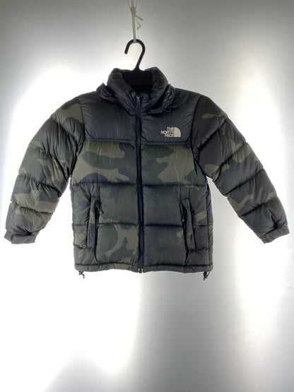 【中古品】【キッズ】 THE NORTH FACE ザ・ノースフェイス NDJ91414 DOWN JACKET ダウンジャケット 173-260321-zi-41-min サイズ：120 カラー：カモ柄 万代Net店