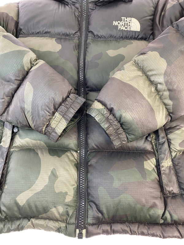 【中古品】【キッズ】 THE NORTH FACE ザ・ノースフェイス NDJ91414 DOWN JACKET ダウンジャケット 173-260321-zi-41-min サイズ：120 カラー：カモ柄 万代Net店