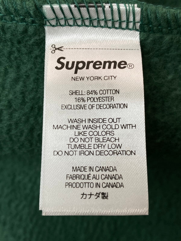 【中古品】【メンズ】 Supreme シュプリーム 25SS MULTI "S"LOGO HOODED SWEATSHIRT フーデッドスウェットシャツ 149-260114-zi-02-min サイズ：M カラー：グリーン 万代Net店