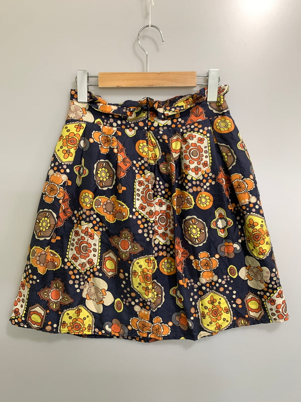【中古品】【レディース】 SEE BY CHLOE シーバイクロエ SILK SKIRT シルクスカート 171-260812-hu-11-min サイズ：US 2 カラー：マルチカラー 万代Net店