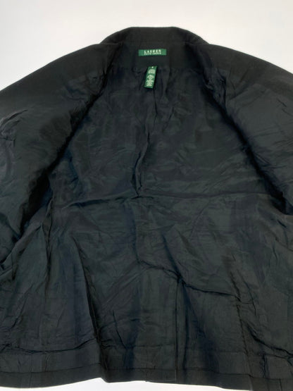 【中古品】【レディース】 LAUREN RALPH LAUREN ローレン ラルフ ローレン 紺ブレ、金ボタン TAILORED JACKET テーラードジャケット 169-260321-zi-40-min カラー：ブラック 万代Net店