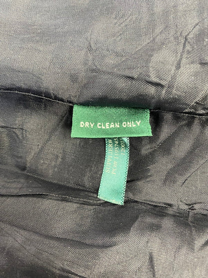 【中古品】【レディース】 LAUREN RALPH LAUREN ローレン ラルフ ローレン 紺ブレ、金ボタン TAILORED JACKET テーラードジャケット 169-260321-zi-40-min カラー：ブラック 万代Net店