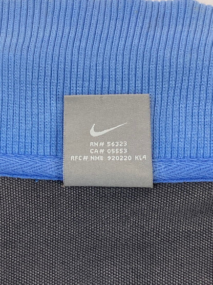 【中古品】【メンズ】 NIKE ナイキ 00S INTER TRACK JACKET トラックジャケット 146-260129-zi-12-min サイズ：S カラー：ブラック/ブルー 万代Net店